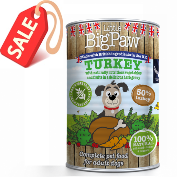 מבצע! 12 יחידות שימורים לכלב ביג פאו הודו וירקות פט פוינט סופרמרקט